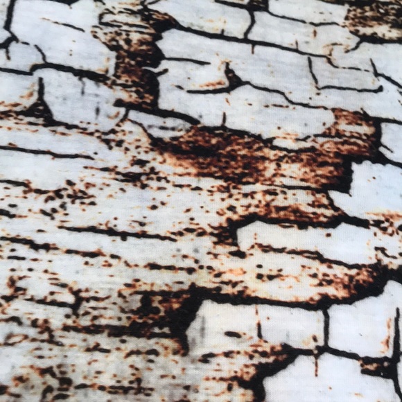 B.L.E.U. Green Botanical print top size Medium - Picture 10 of 13